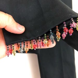 ❤️Worthington Stretch Beaded Capri Pants